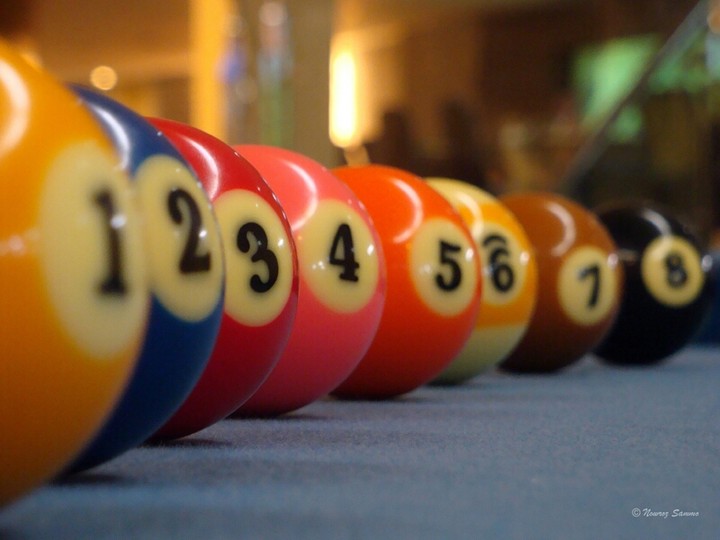 Eight balls