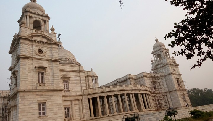a side of Victoria memorial
