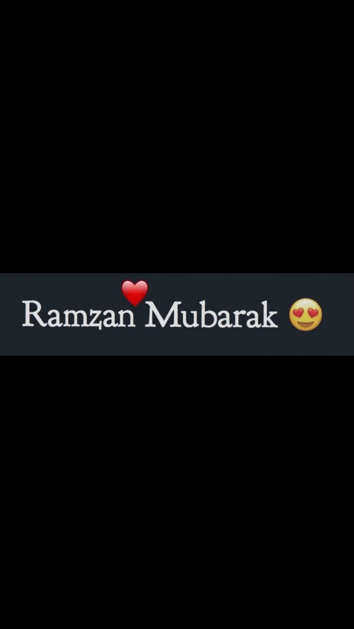 Ramzan ❤️ Mubarak 