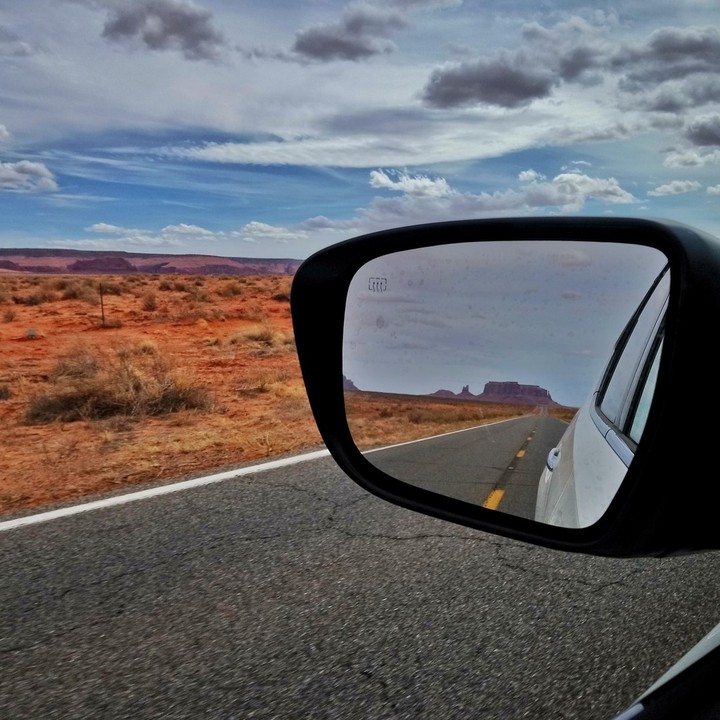 To the road