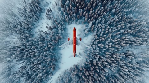 wallpaper airliner, wing