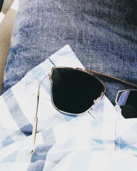 sunglass denim...#sunnyday