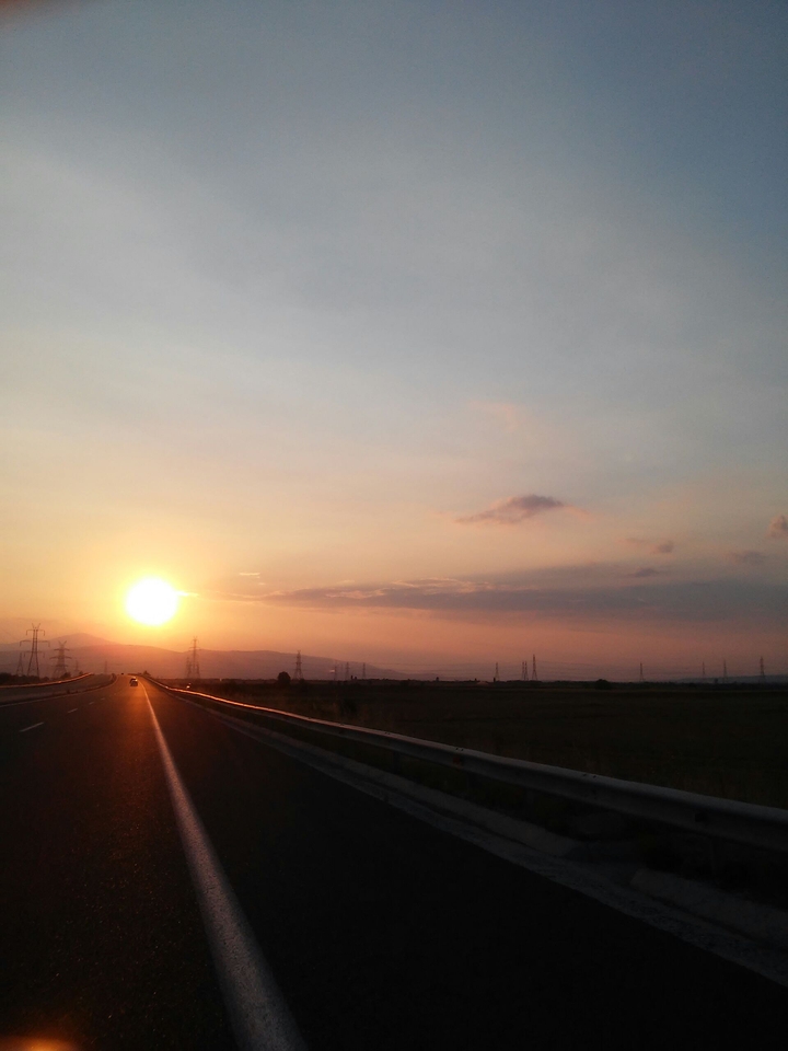 travelling in an endless road