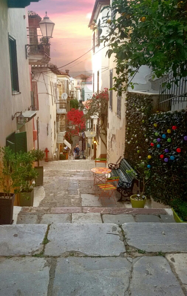 old town alley