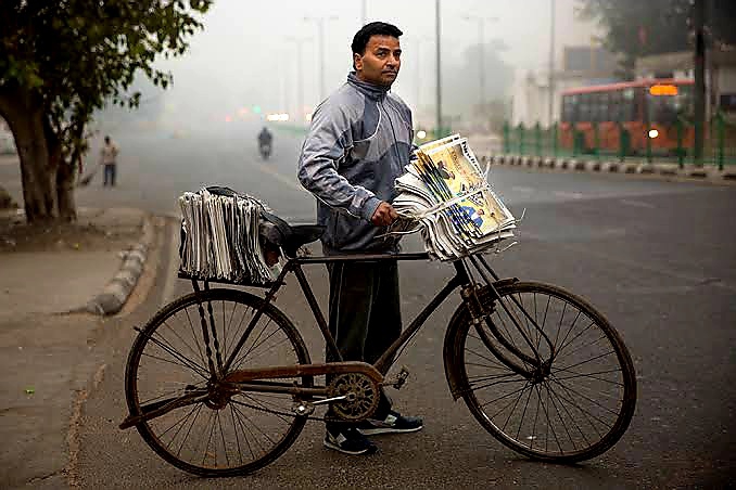 The man that can be seen with the dawn light