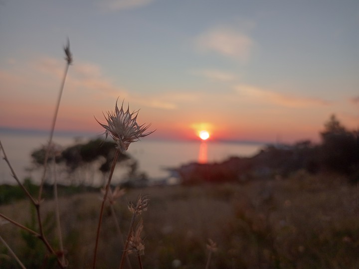 sunset in Croatia