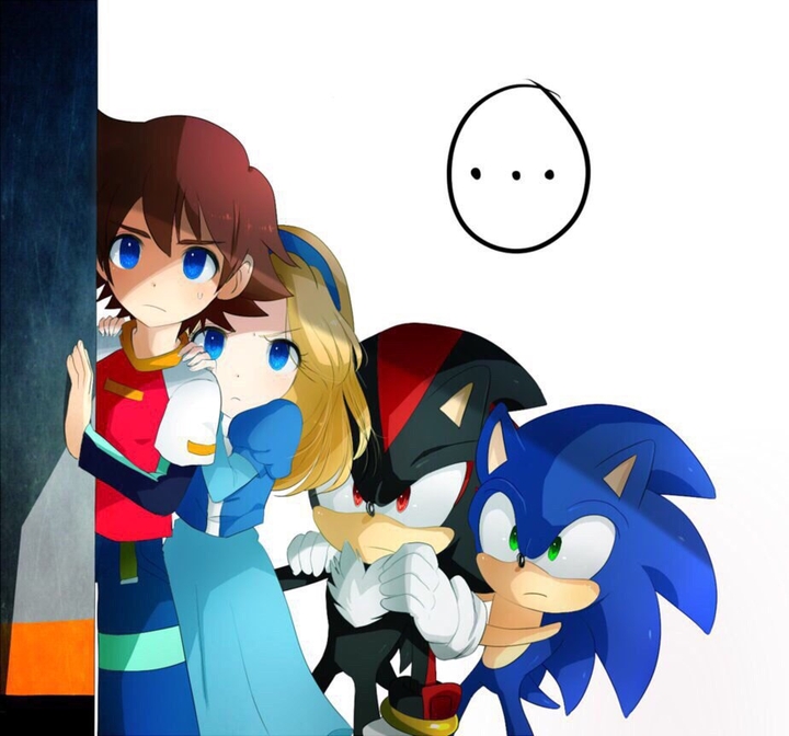 Kris, Maria, Shadow and Sonic
