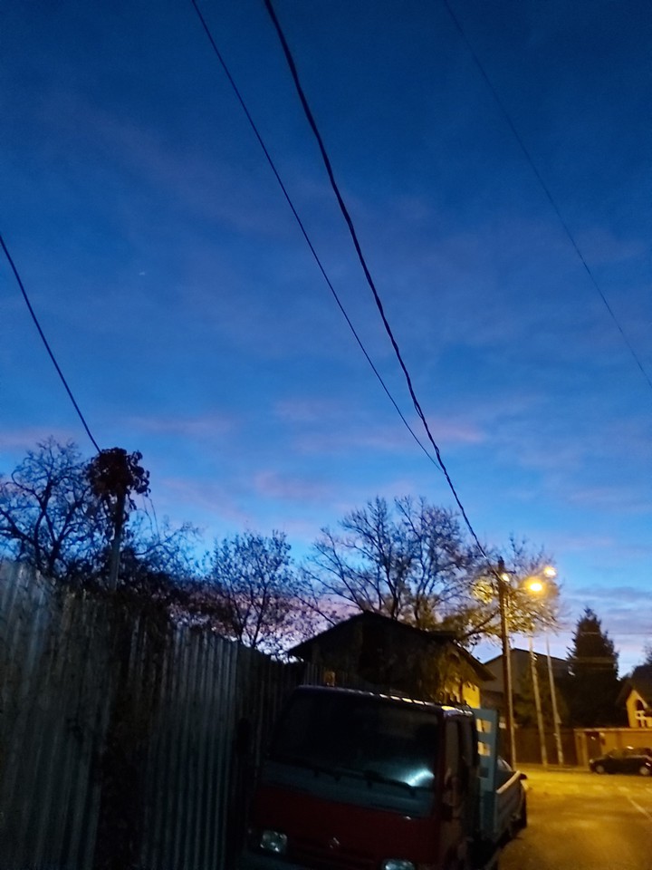 Intense blue