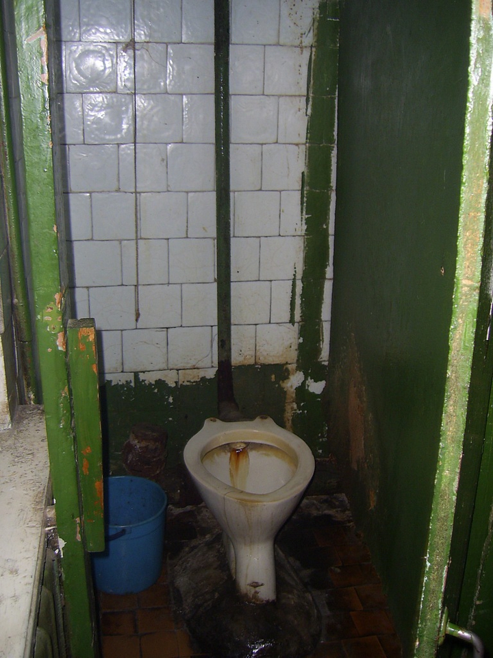toilet in the barracks