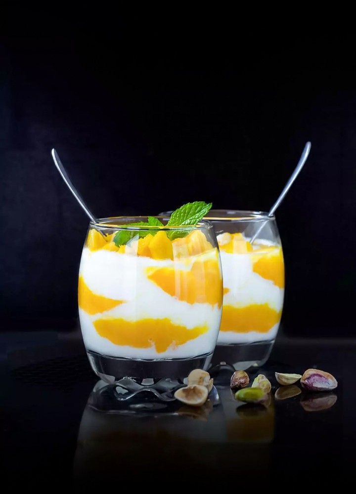 mango mousse