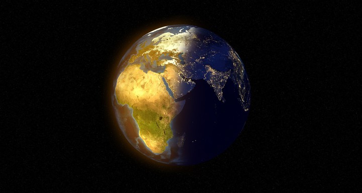 3D Earth 4k graphics
