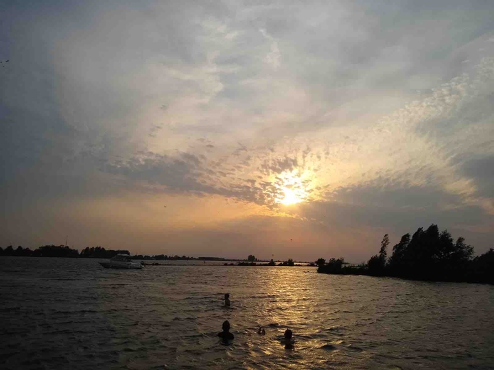 Sonnenuntergang am See