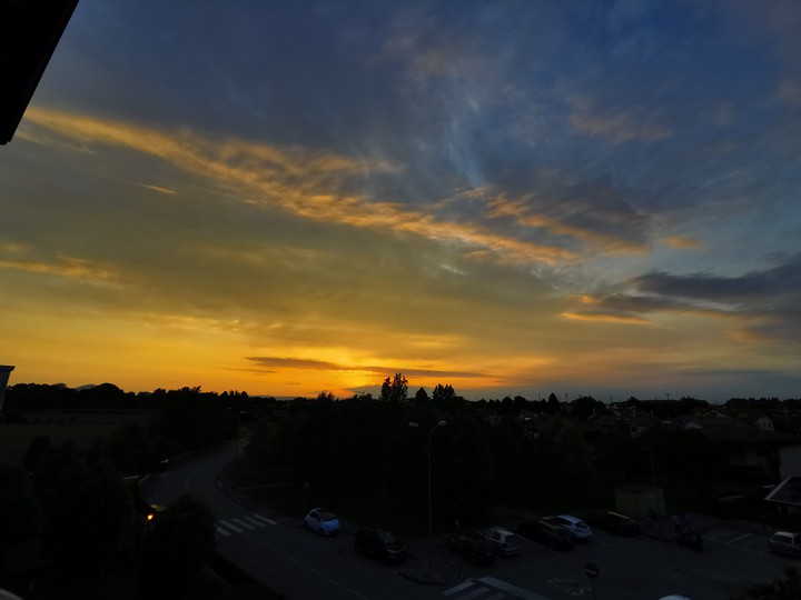 Sunset in Padova