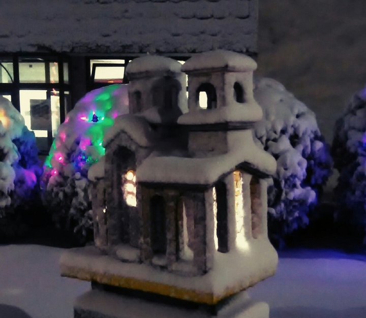 Snowy Church