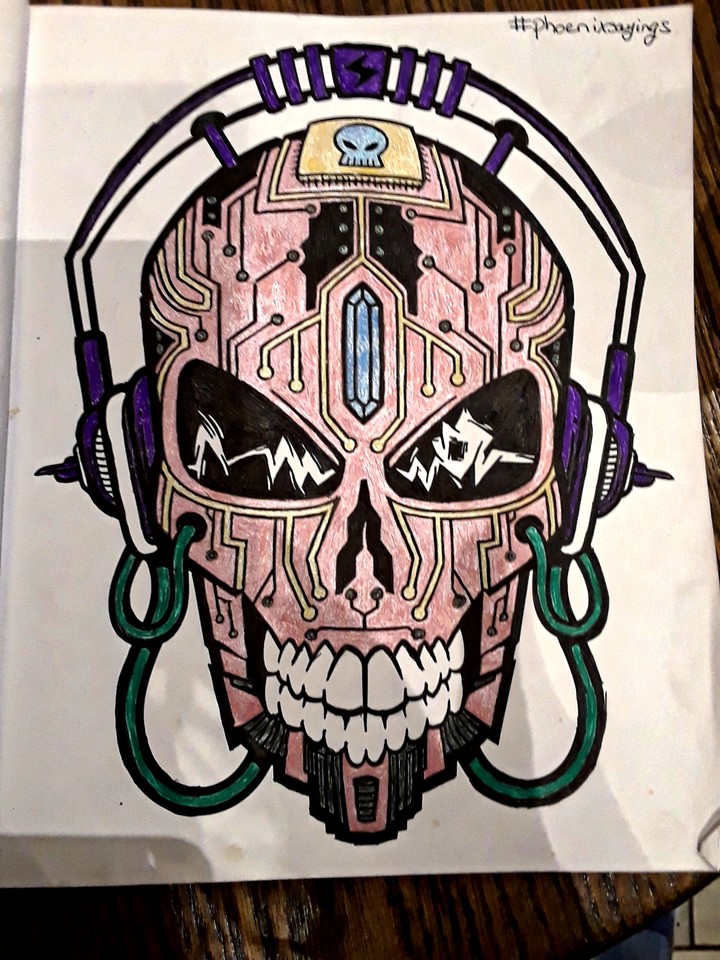 Yup, gna pat myself on the back for this coloring pic