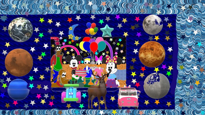 disney  party  stars