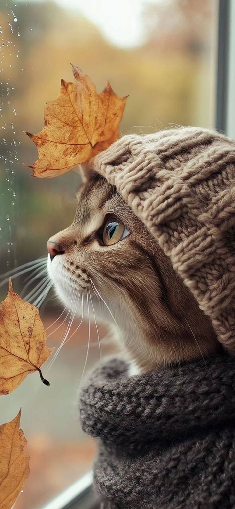 sfondi cat, Tail