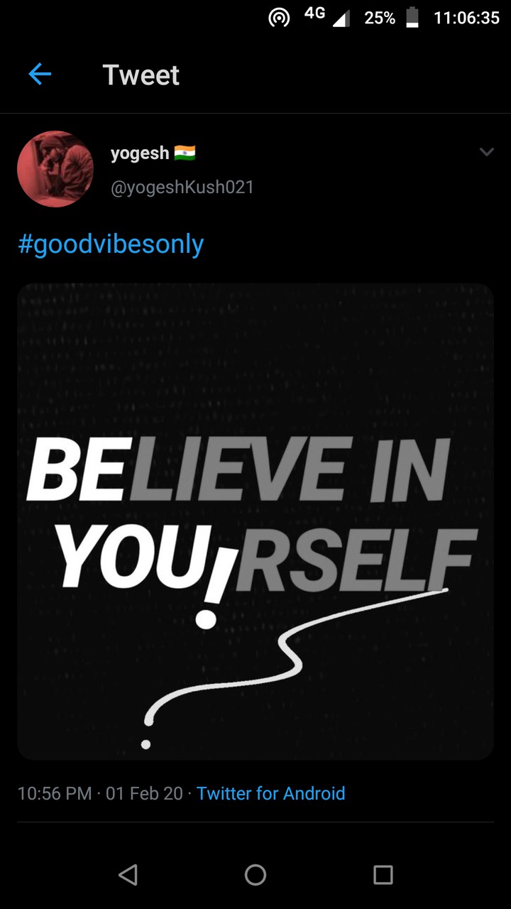 believe in yourself