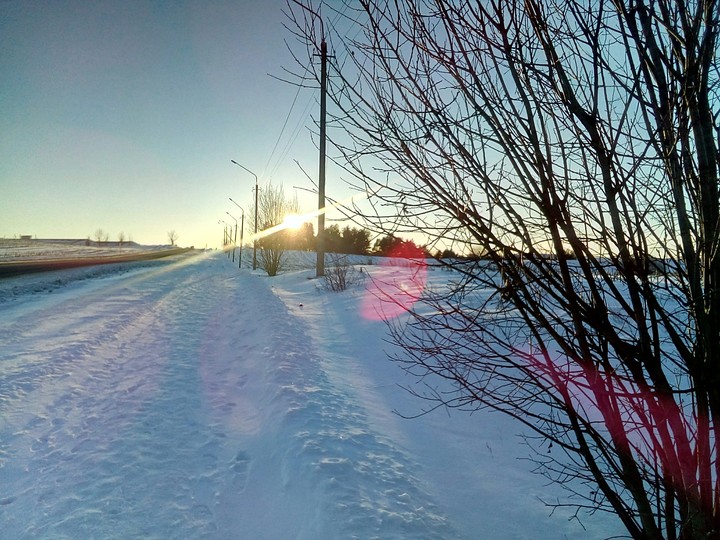 snow