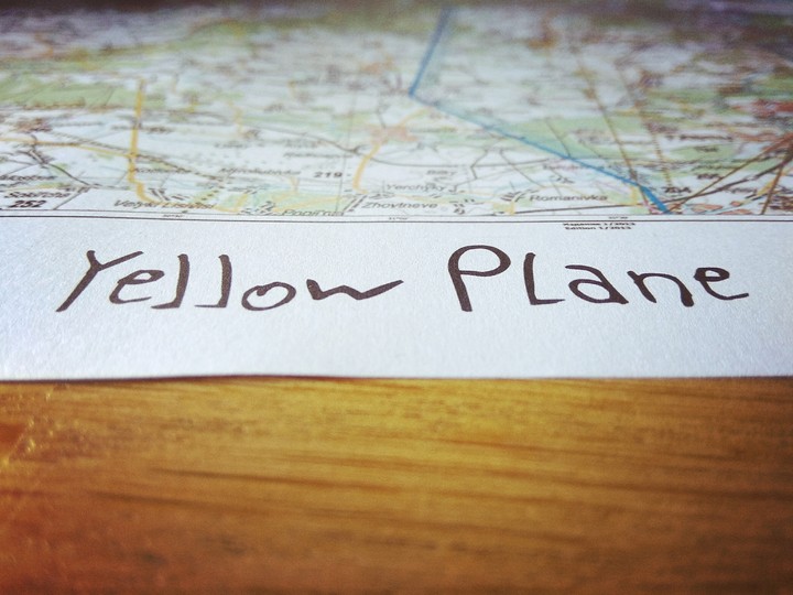 Yellow plane