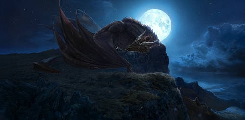 Daenerys and Drogon