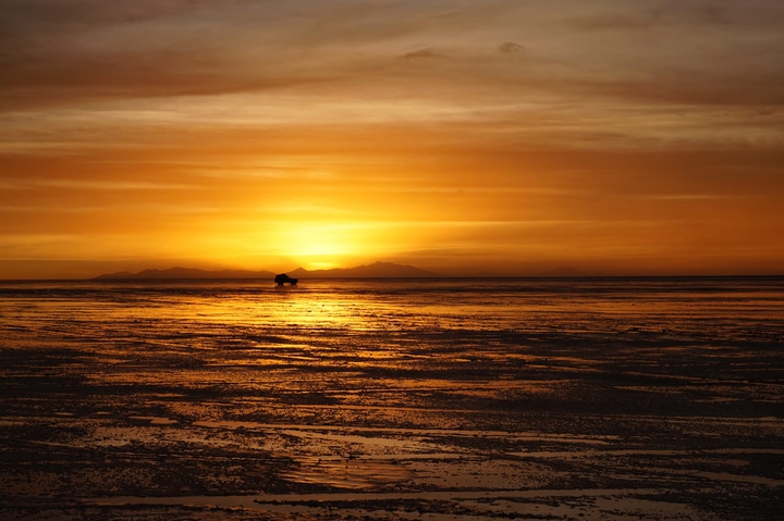 Uyuni sunset