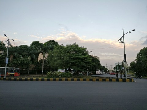 The calm before the traffic