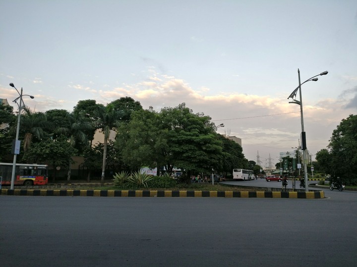 The calm before the traffic
