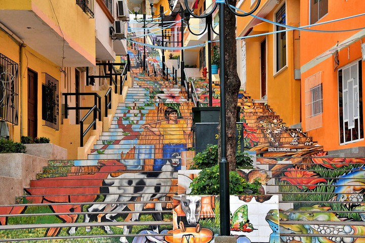 ecuador stairs