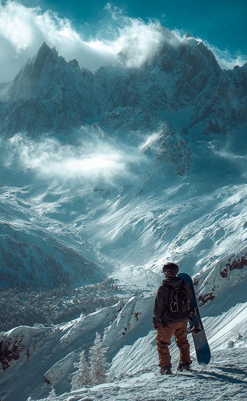 tapety snow, adventure