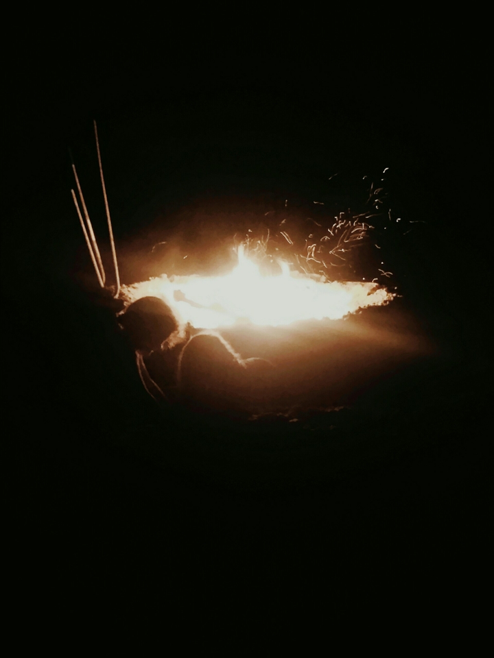 Bonfire at the beach