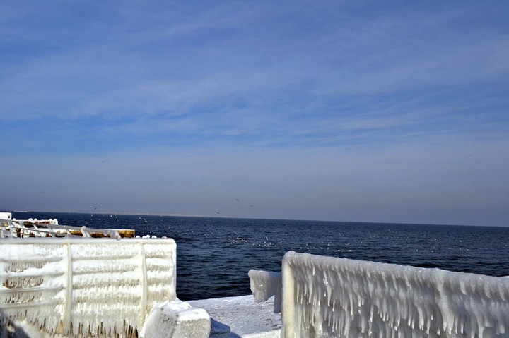 Winter in Odessa.