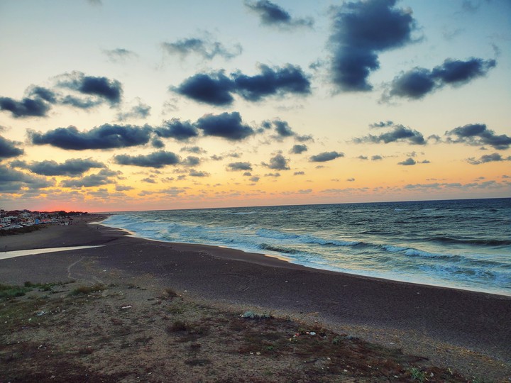 the sunset
