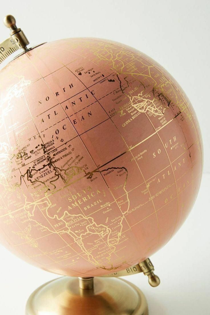 Pink globe