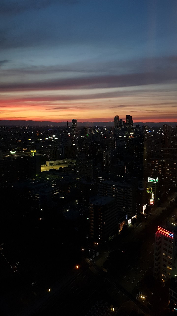 cotton candy sunset