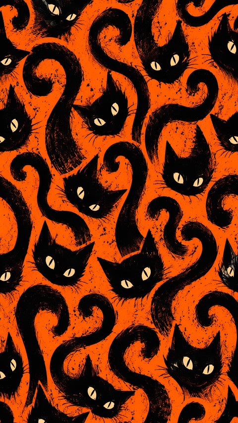 Orange, cat duvar kağıtları