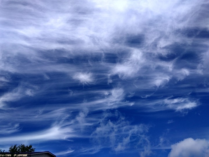 Moscow summer sky