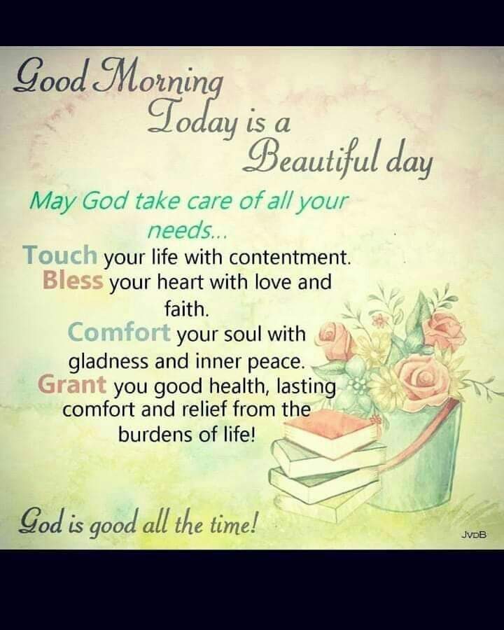 good morning