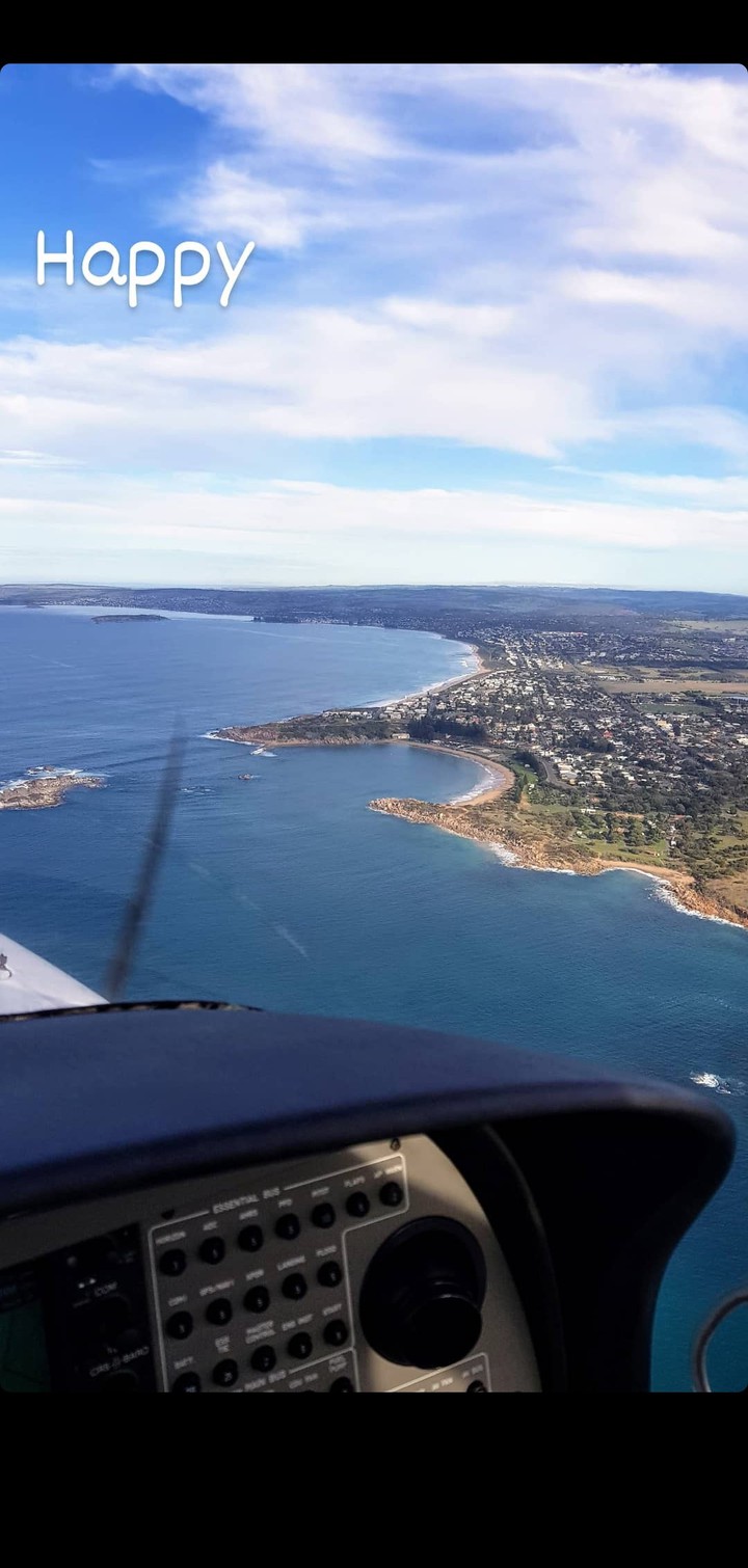 pilot's view
