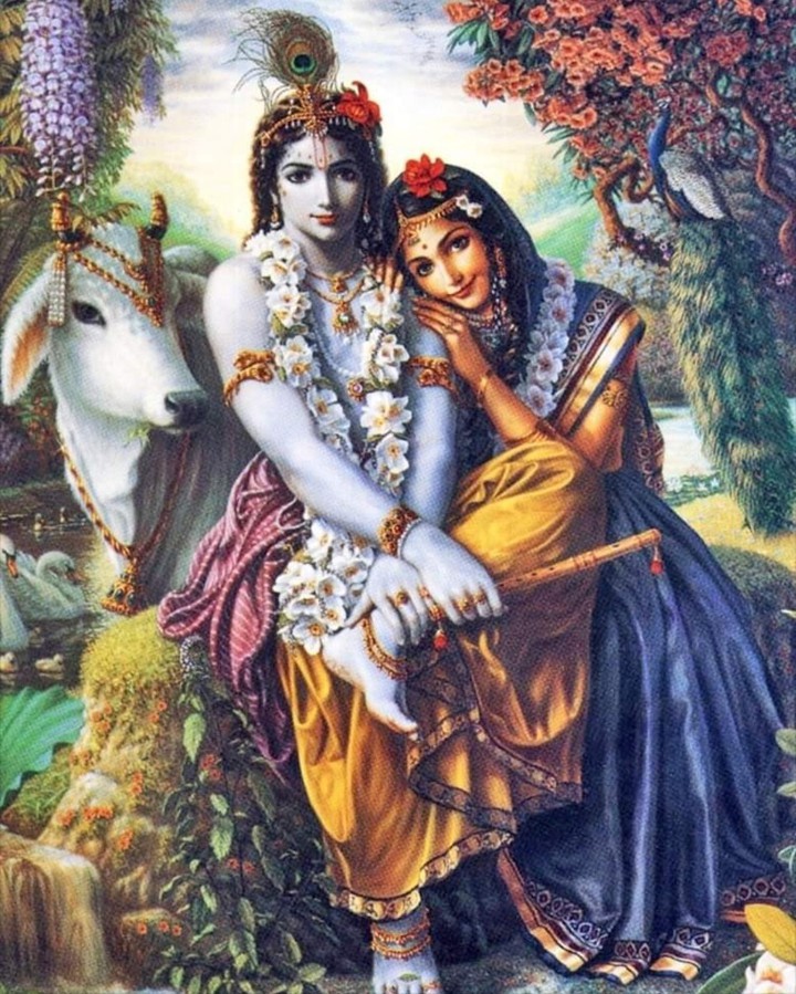 Lord Krishna with Goddess Radha