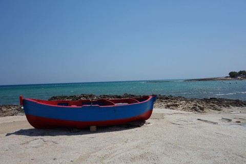 Barque Plage en Italie