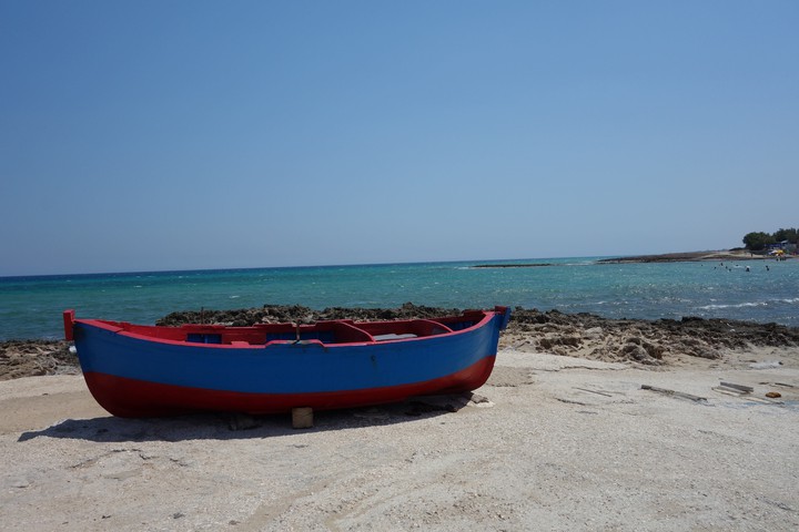 Barque Plage en Italie