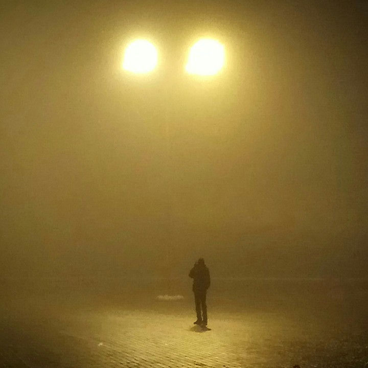 fog in night