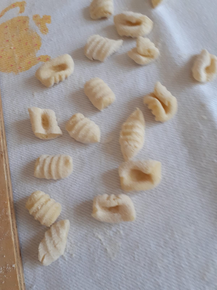 gli gnocchi.