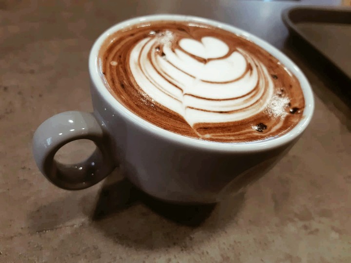 truffle cappuccino coffee