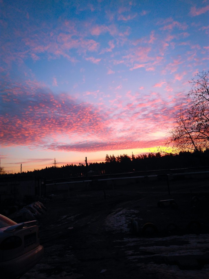 Crimson dawn