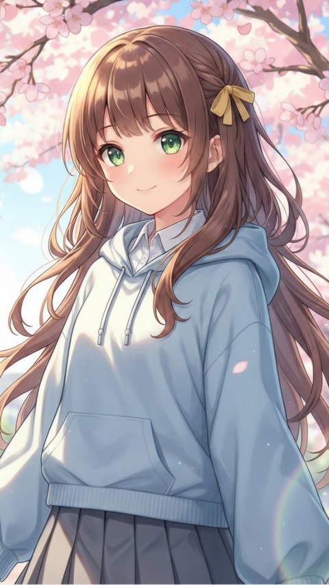 тапети hairstyle, anime
