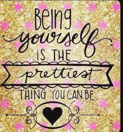 be yourself