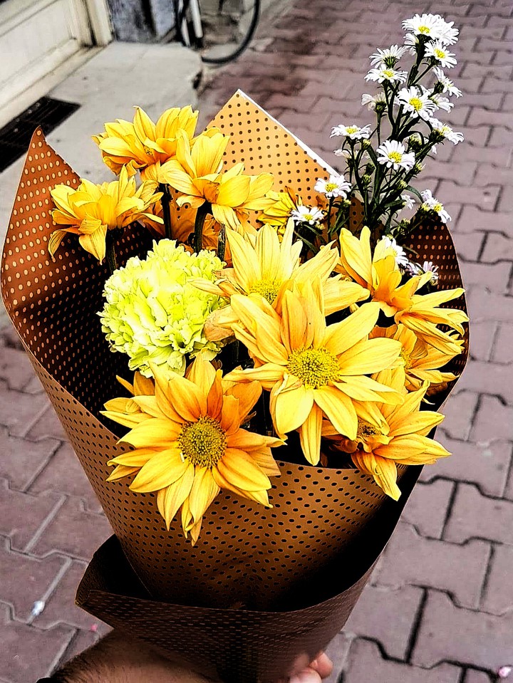 yellow flowers