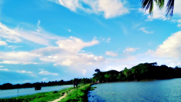 blue